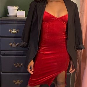Velvet Red Dress!